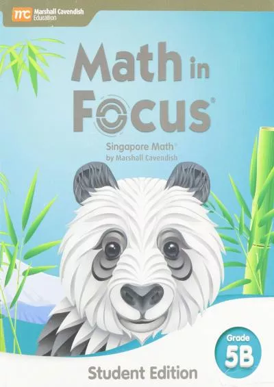 [DOWNLOAD] Student Edition Volume B Grade 5 2020 (Math in Focus)