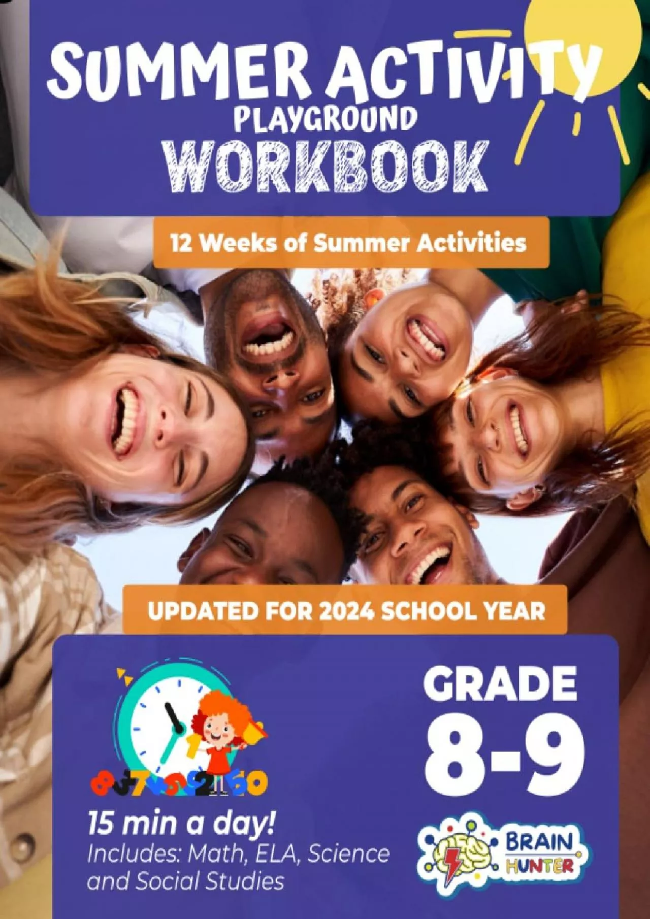 [DOWNLOAD] Summer Activity Playground Grade 8-9: 12 Weeks of Summer Activities - Math