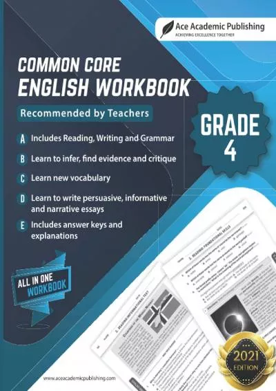 [EBOOK] Common Core English Workbook: Grade 4 English
