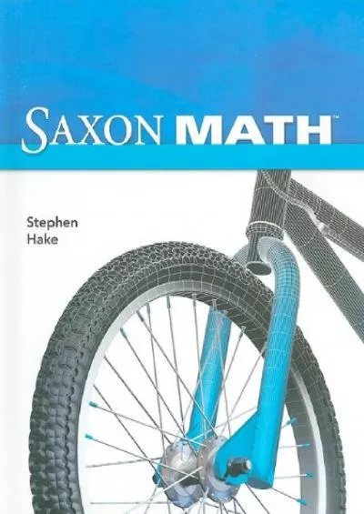 [DOWNLOAD] Saxon Math Intermediate Grade 3