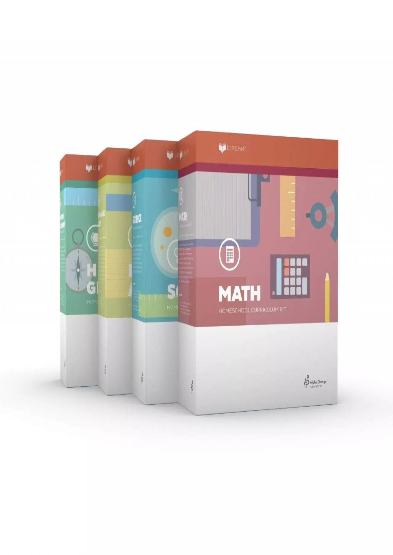 [DOWNLOAD] New Lifepac Grade 5 AOP 4-Subject Box Set (Math Language Science  History /