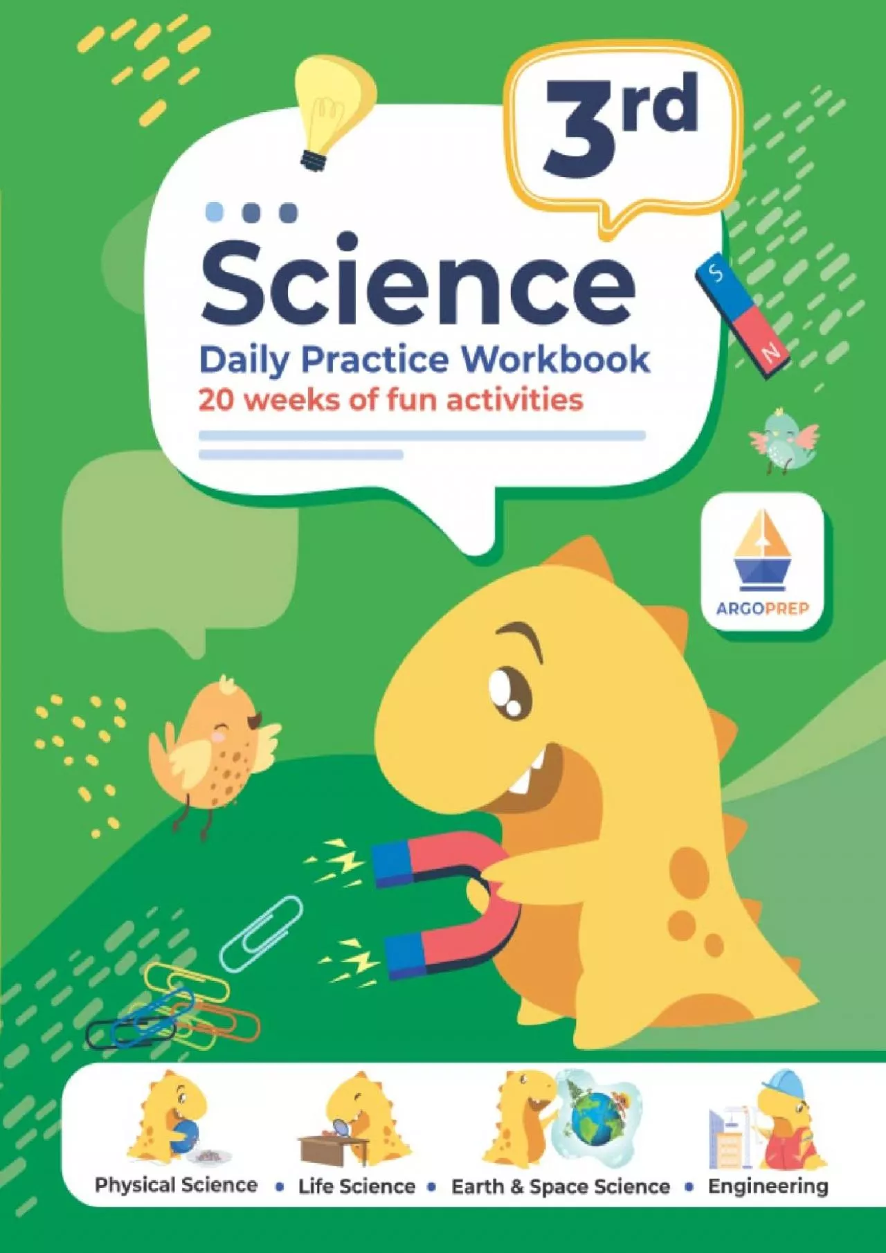 [DOWNLOAD] 3rd Grade Science: Daily Practice Workbook | 20 Weeks of Fun Activities (Physical