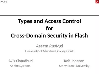 Types and Access Control