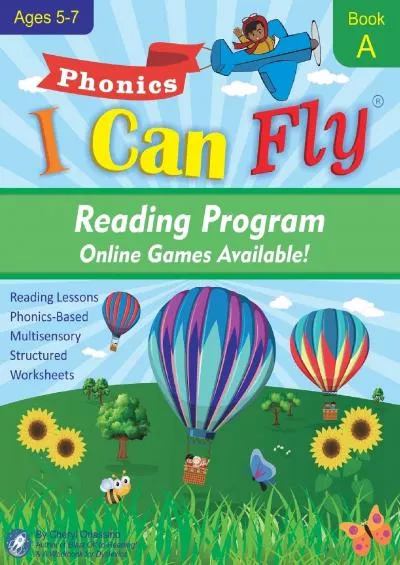 [READ] I Can Fly Reading Program with Online Games Book A: Orton-Gillingham Based Reading Lessons for Young Students Who Struggle with Reading and May Have Dyslexia