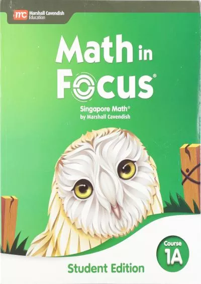 [READ] Student Edition Volume A Course 1 2020 (Math in Focus)