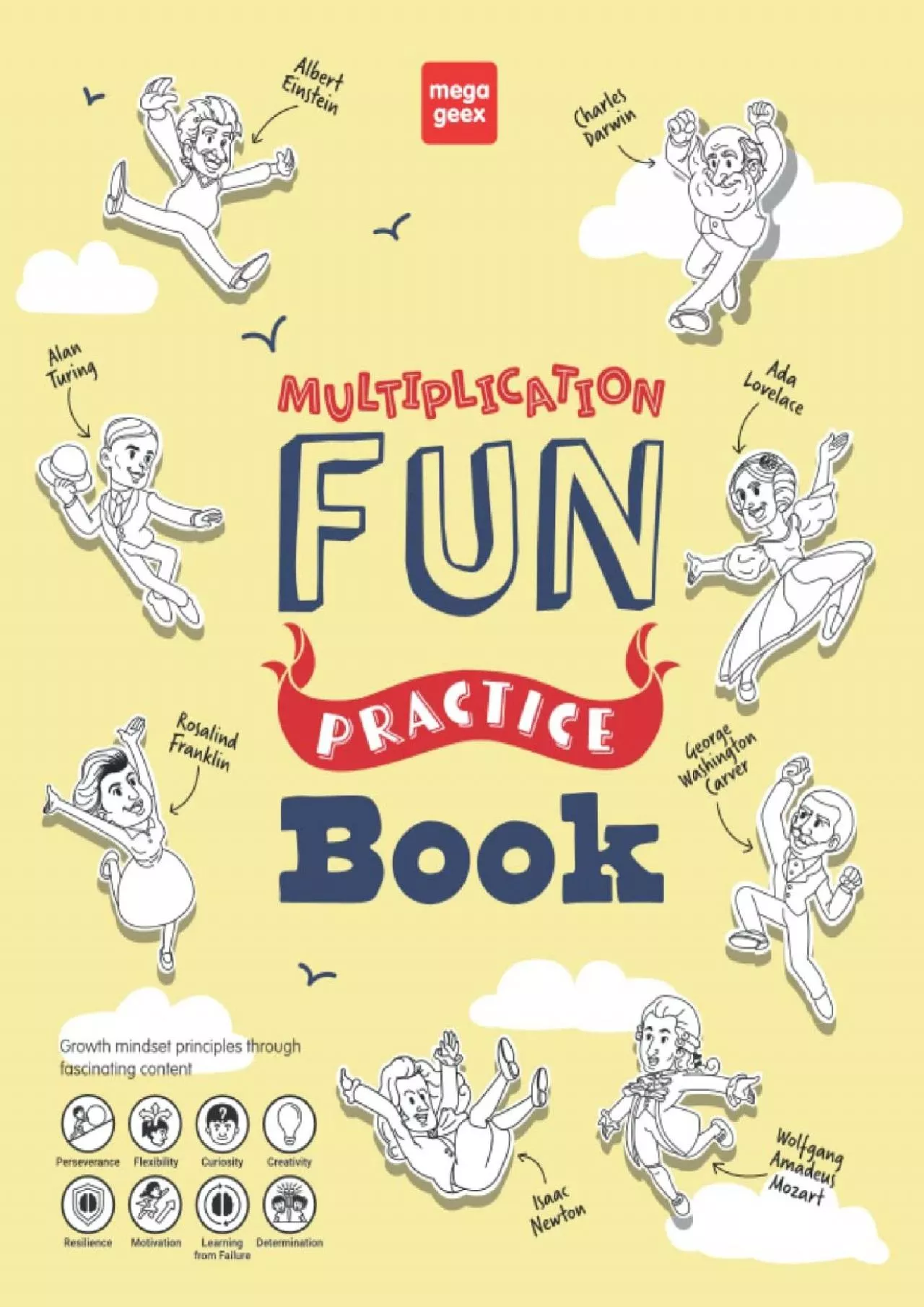 [READ] MegaGeex Multiplication Fun Practice Book: Times Table  Skip Counting Math Up To