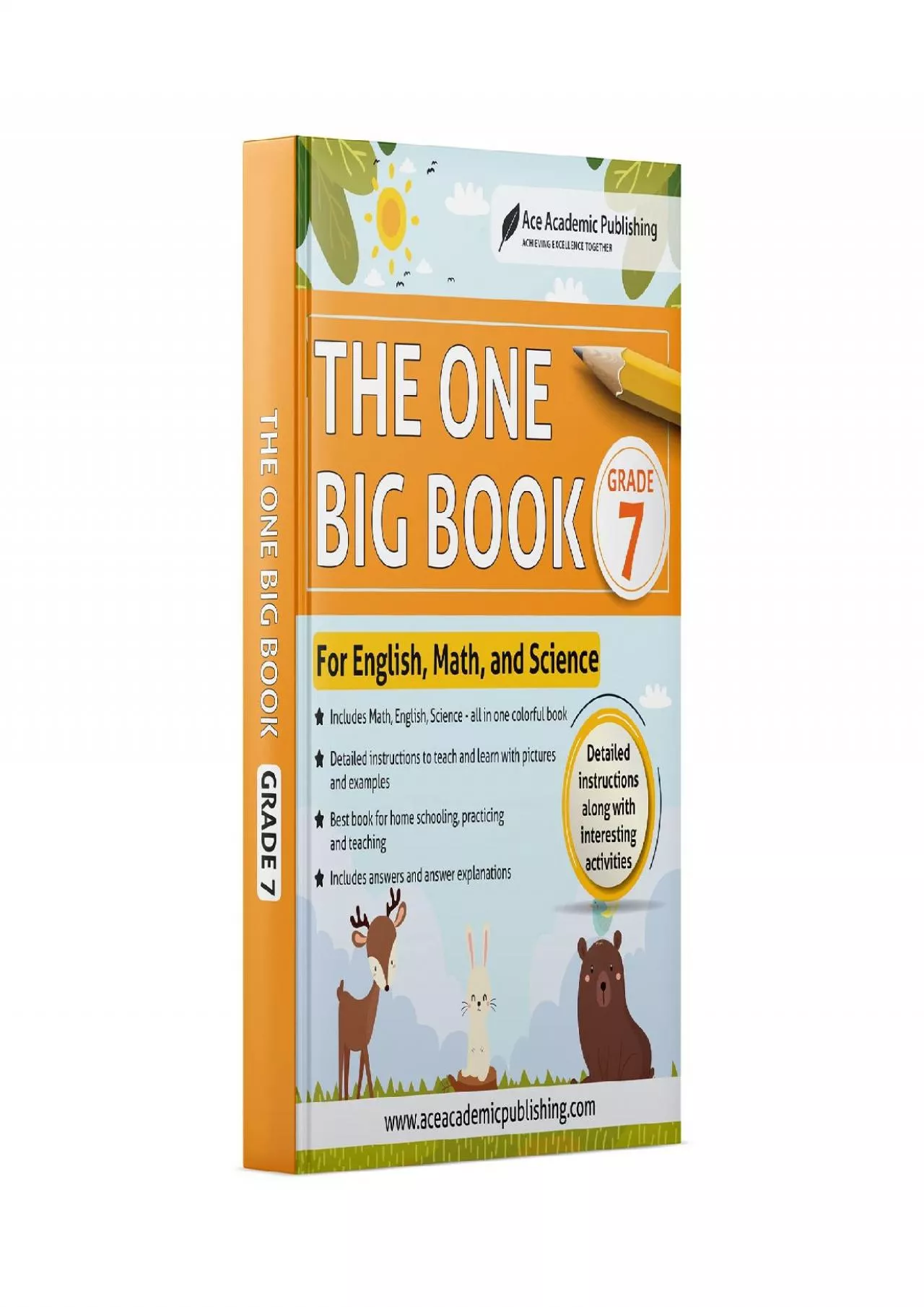 [EBOOK] The One Big Book - Grade 7: For English Math and Science