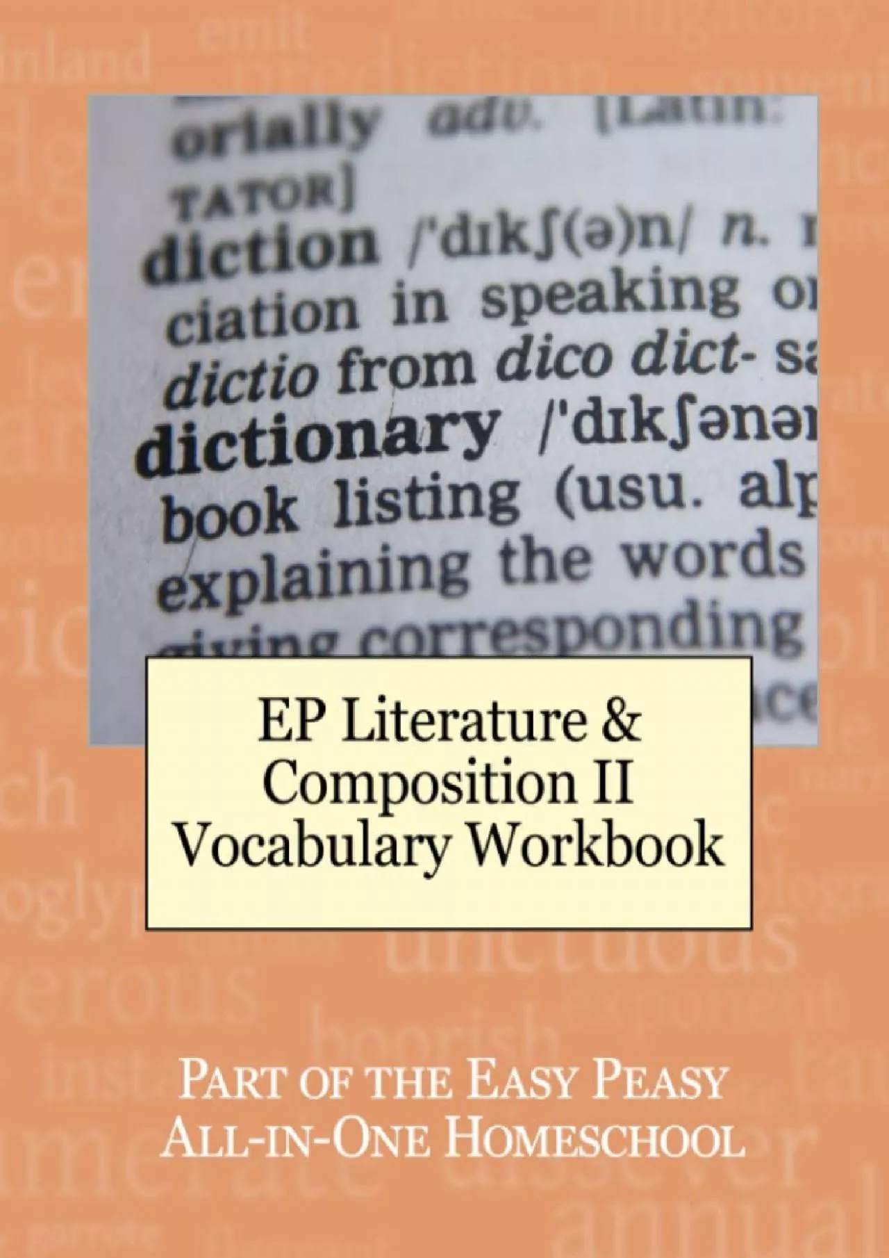 [READ] EP Literature and Composition II Vocabulary Workbook: Part of the Easy Peasy All-in-One