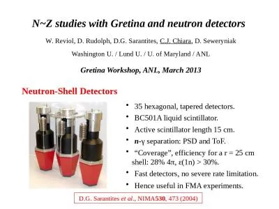 N ~Z studies with  Gretina and neutron detectors