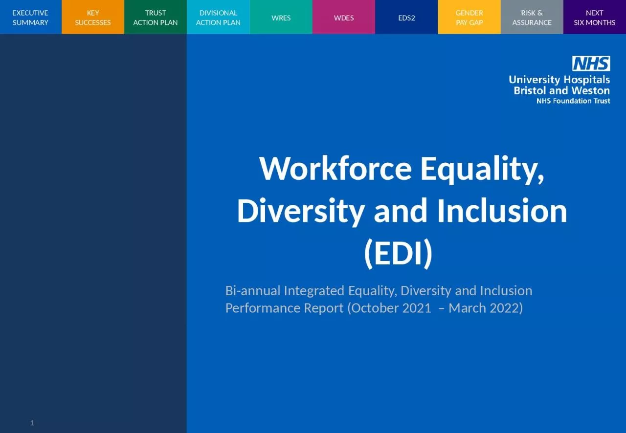 PPT-Workforce Equality, Diversity and Inclusion (EDI)