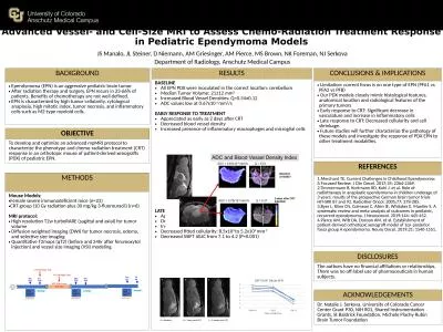 Advanced Vessel- and Cell-Size MRI to Assess Chemo-Radiation Treatment Response in Pediatric