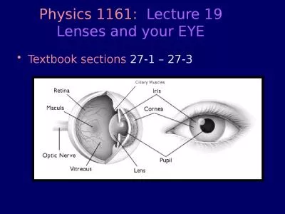 Textbook sections  27-1 – 27-3