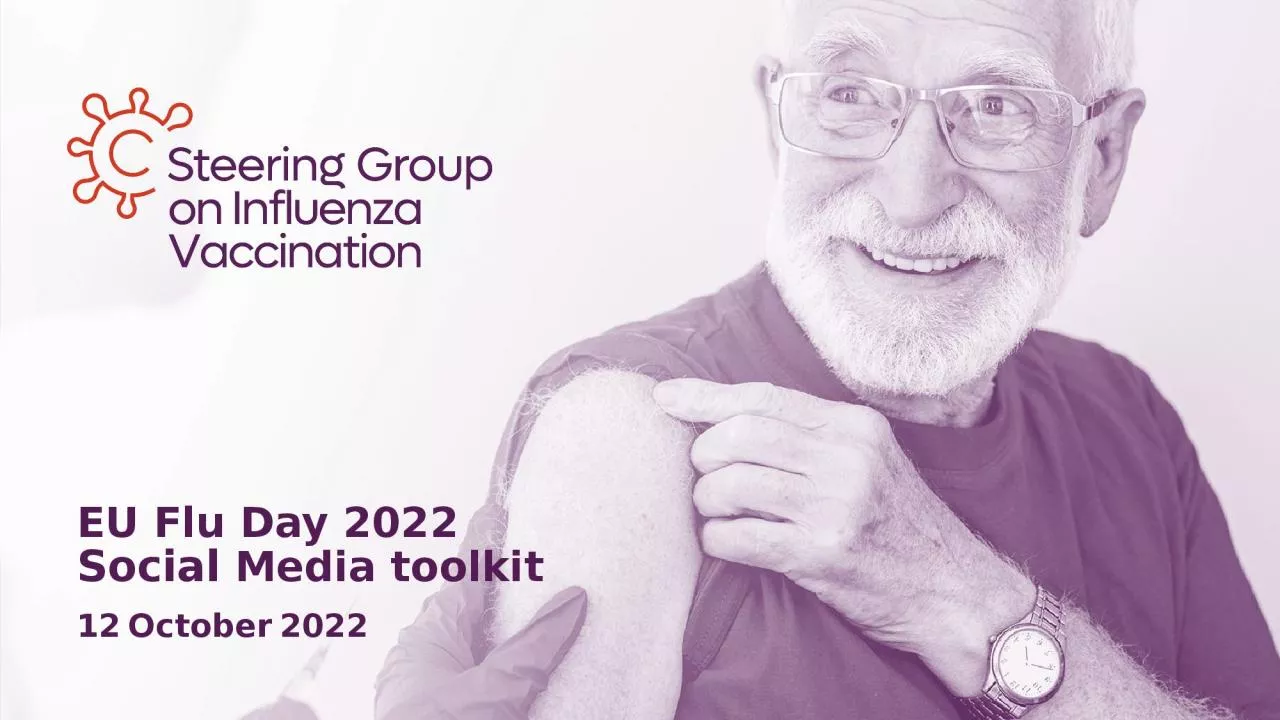 PPT-EU Flu Day 2022 Social Media toolkit