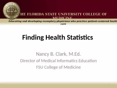 Finding Health Statistics