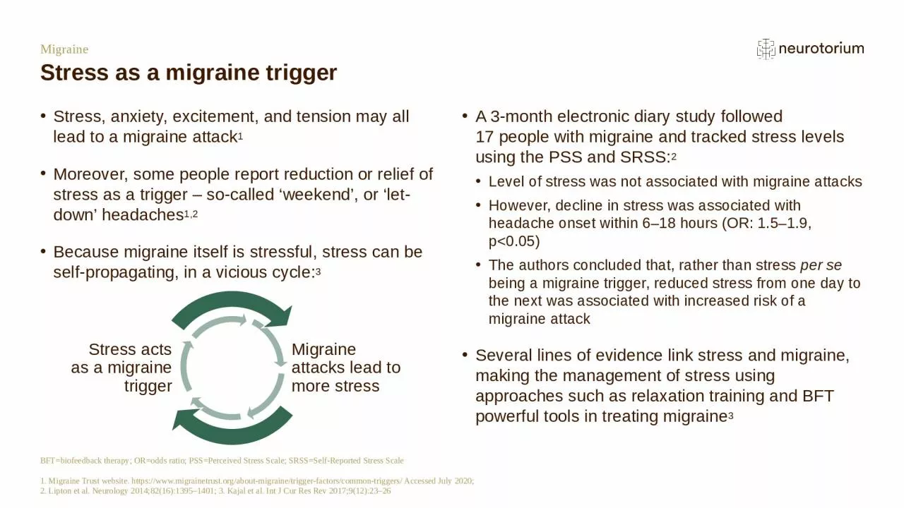 Migraine Stress as a migraine trigger