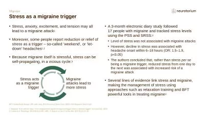 Migraine Stress as a migraine trigger