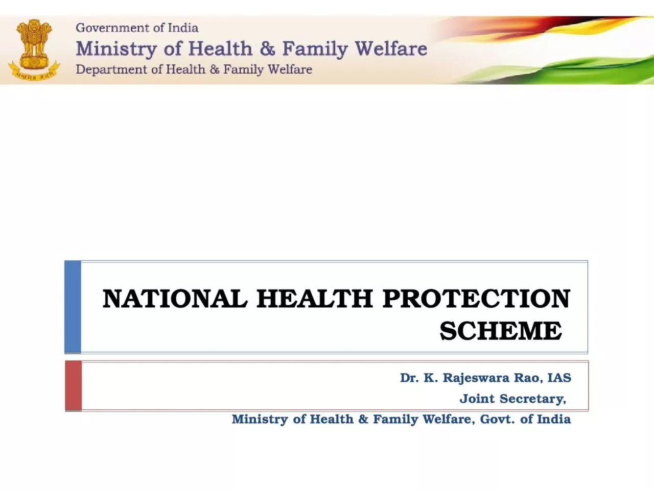 PPT-NATIONAL HEALTH PROTECTION SCHEME