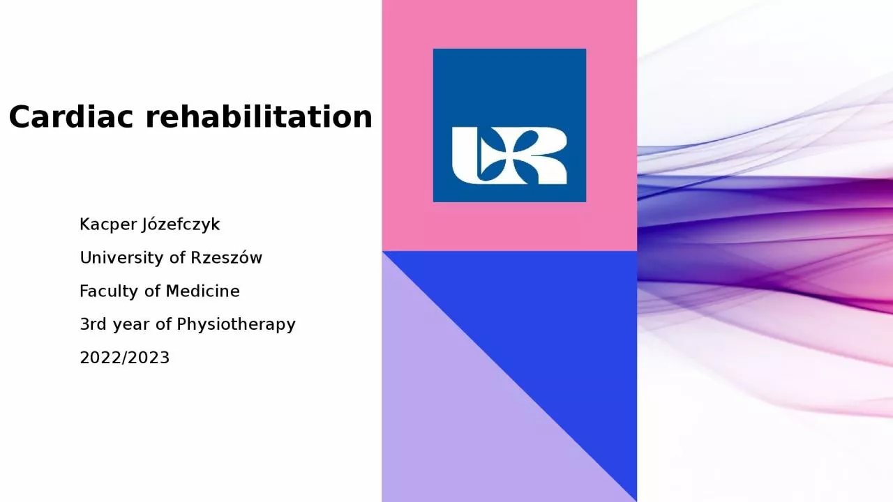 PPT-Cardiac rehabilitation