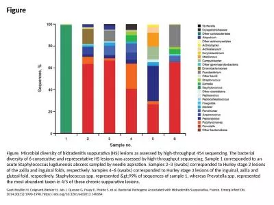 Figure Figure. Microbial diversity of hidradenitis suppurativa (HS) lesions as assessed