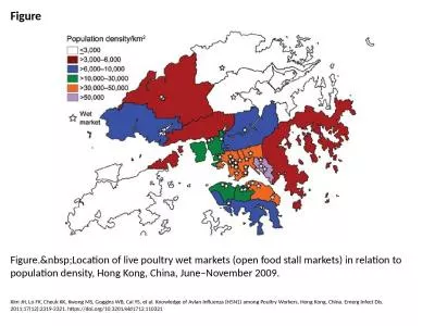 Figure Figure.&nbsp;Location of live poultry wet markets (open food stall markets)
