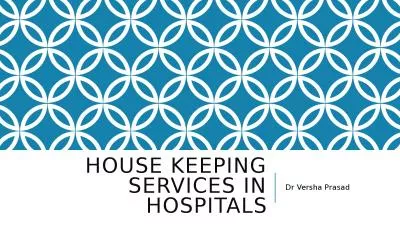 House Keeping Services in Hospitals