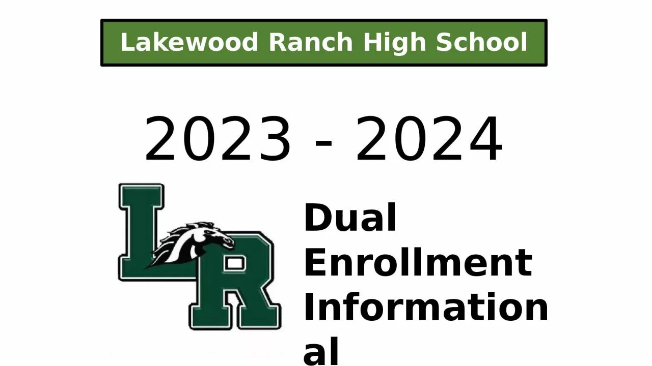 PPT-Lakewood Ranch High School