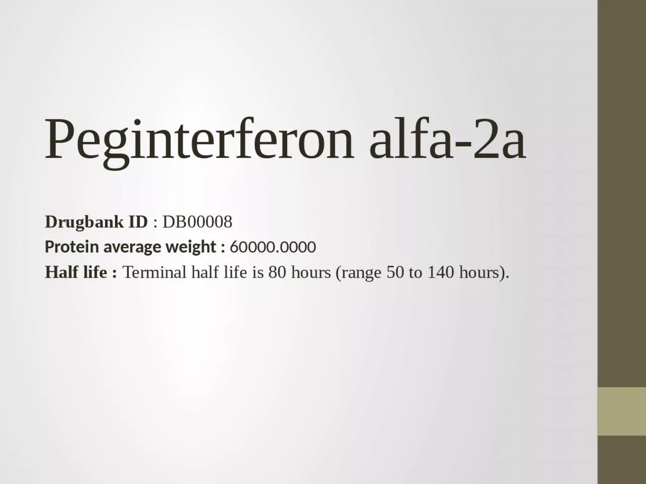 PPT-Peginterferon alfa-2a Drugbank