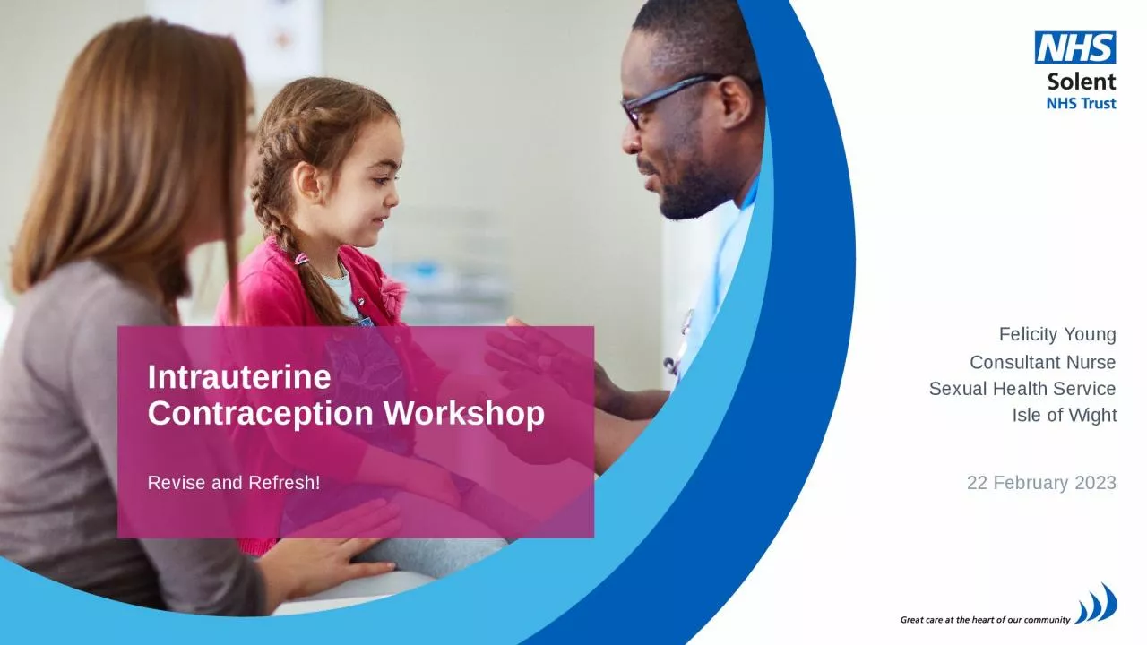 PPT-Intrauterine Contraception Workshop