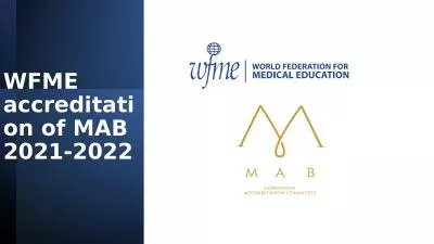 WFME accreditation of MAB