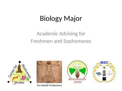 Biology Major Academic Advising for