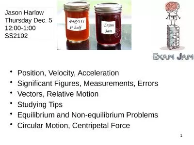 Position, Velocity, Acceleration