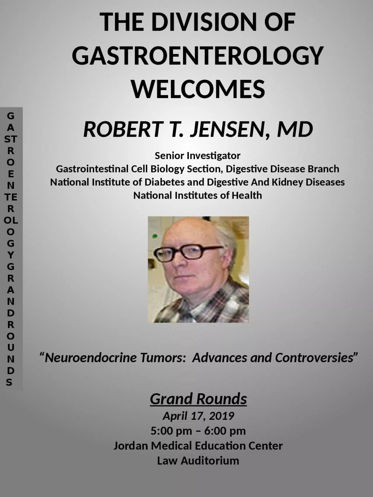 PPT-THE DIVISION OF GASTROENTEROLOGY WELCOMES