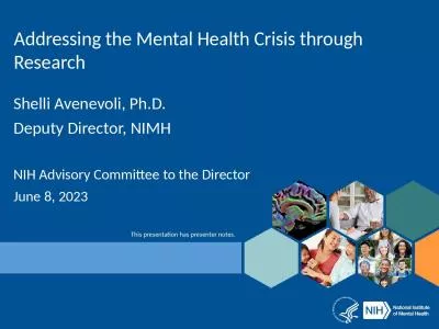 Addressing the Mental Health Crisis through Research