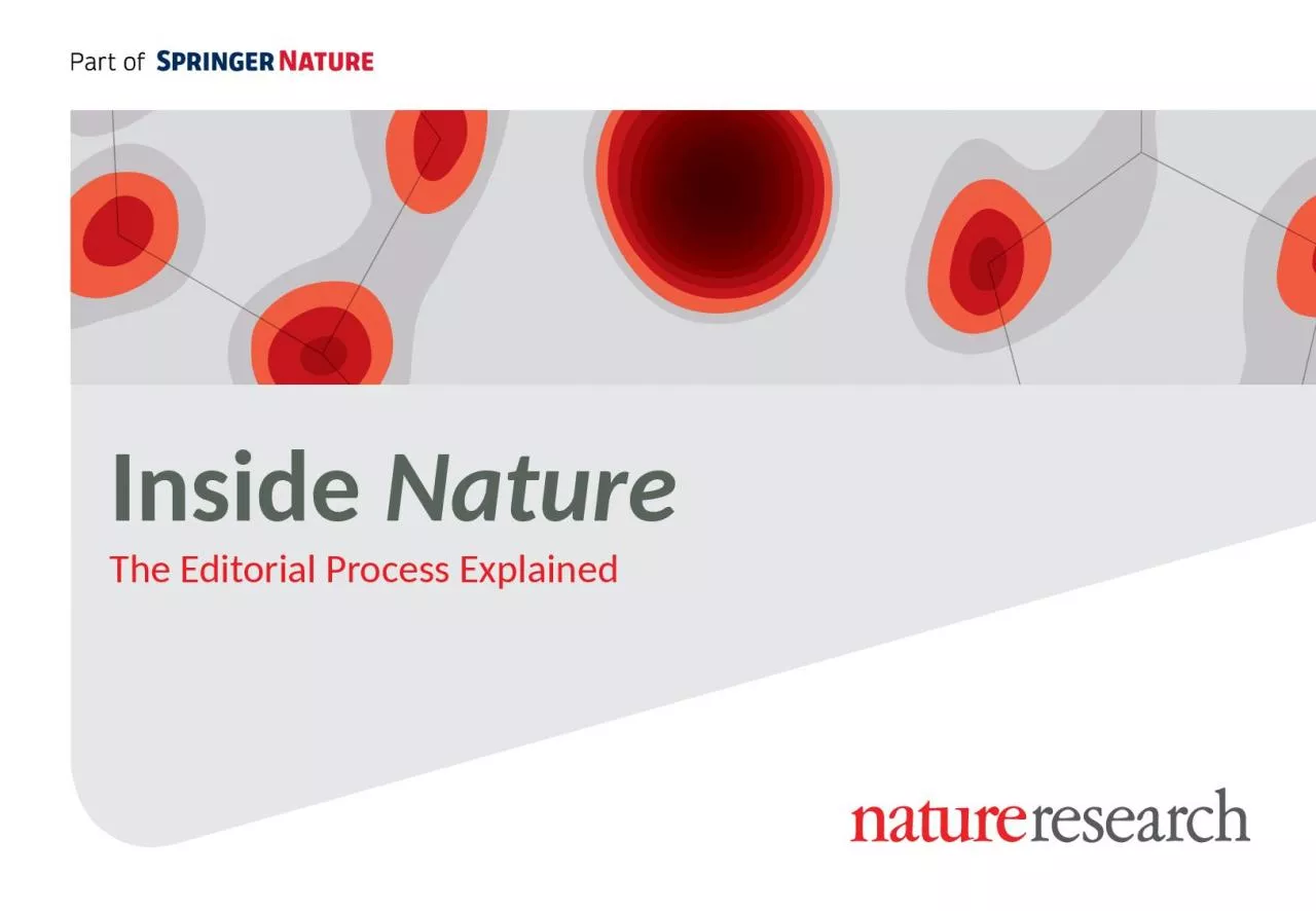 PPT-Inside Nature The Editorial Process Explained