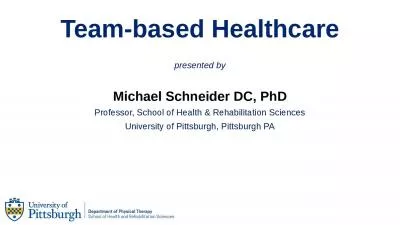 Team-based Healthcare presented by