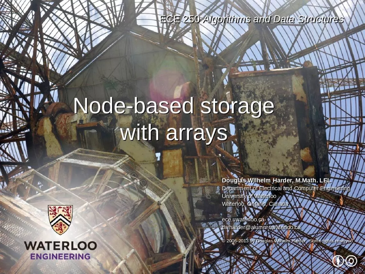 PPT-Node-based storage with arrays