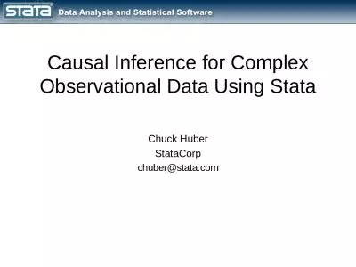 Causal Inference for Complex