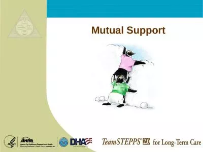 Mutual  Support Objectives
