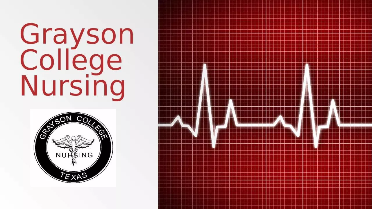 Grayson College Nursing Grayson College: Who Are We?