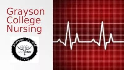 Grayson College Nursing Grayson College: Who Are We?