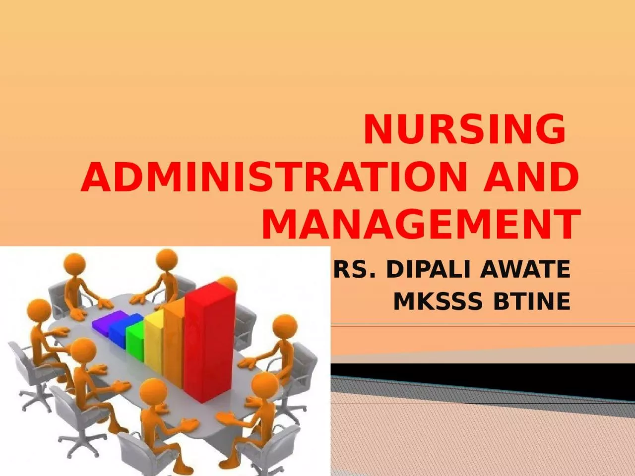 PPT-NURSING ADMINISTRATION AND MANAGEMENT