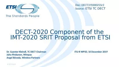 DECT-2020 Component of the