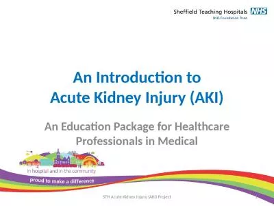 An Introduction to Acute Kidney Injury (AKI)