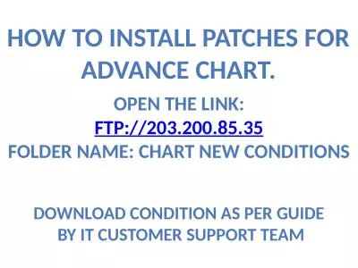 How to Install Patches For