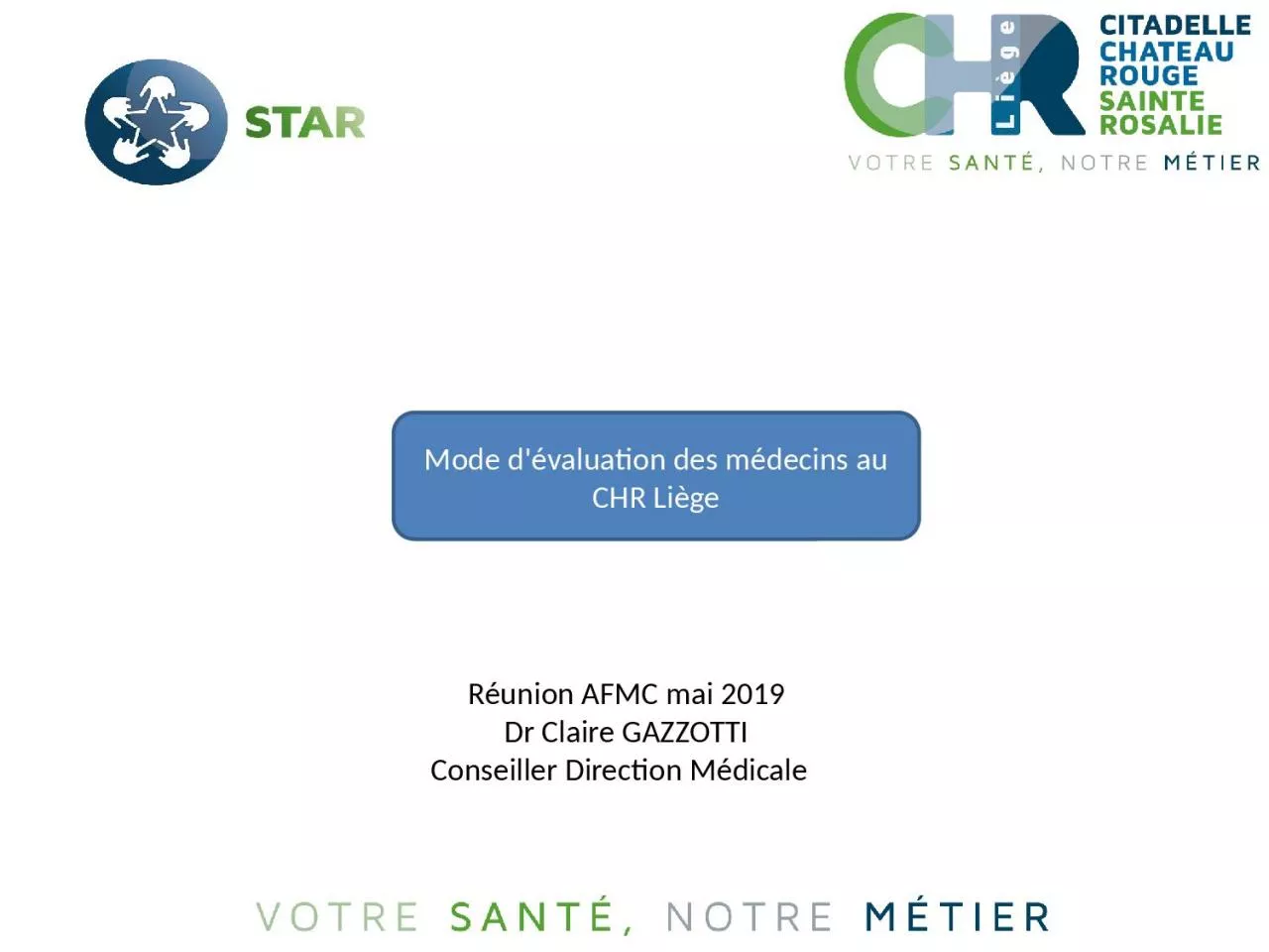 PPT-Réunion AFMC mai 2019 Dr Claire GAZZOTTI