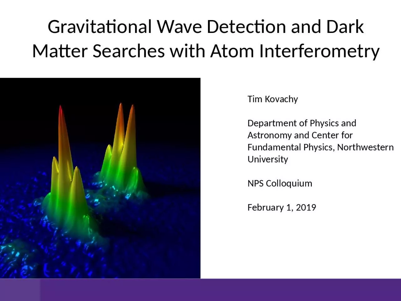 PPT-Gravitational Wave Detection and Dark Matter Searches with Atom Interferometry