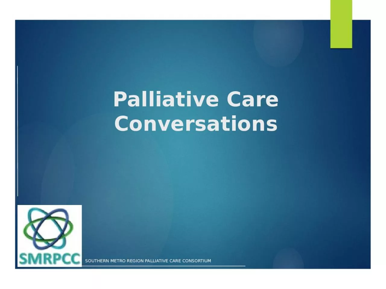 PPT-Palliative Care Conversations