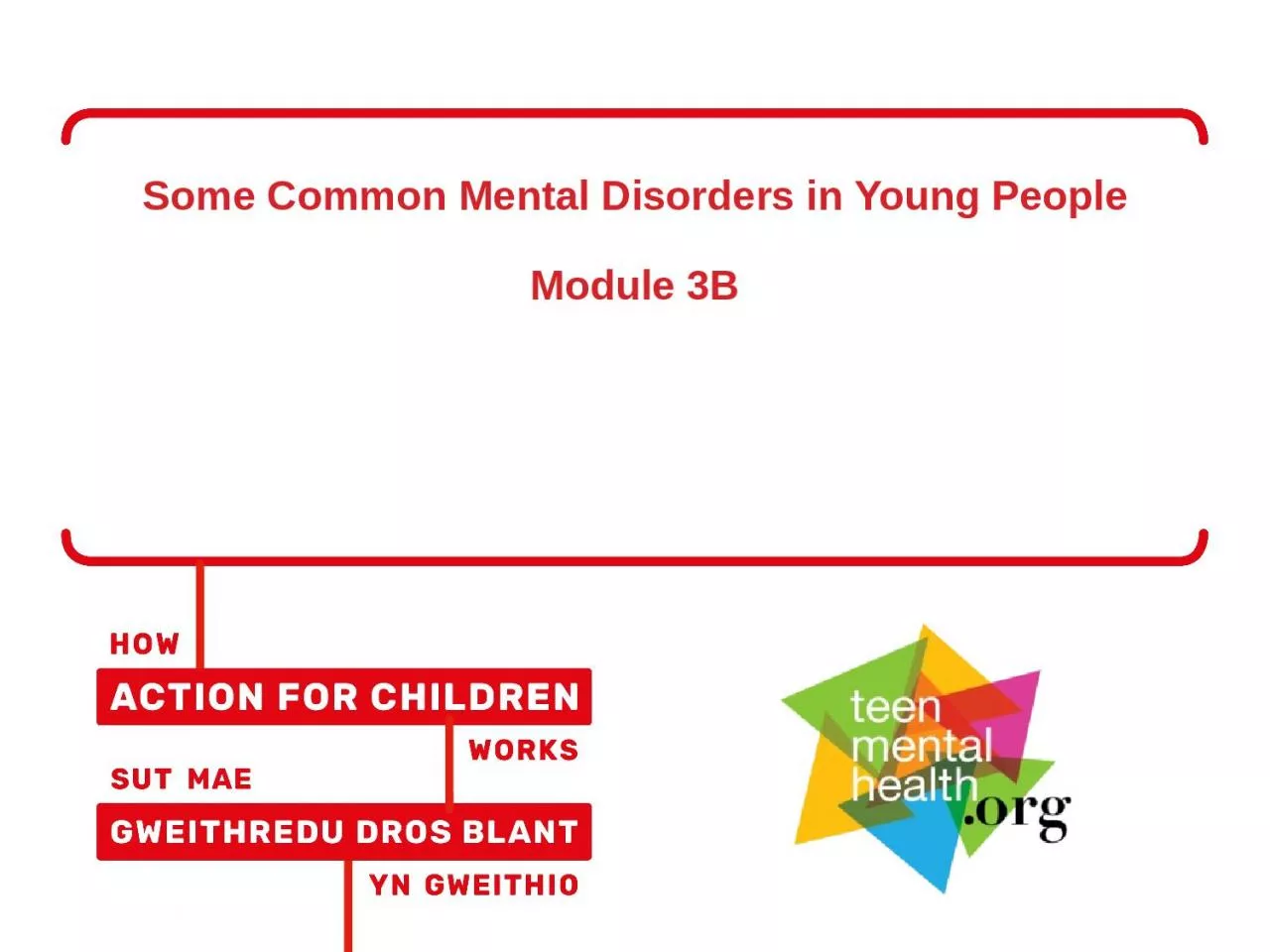 PPT-Some Common Mental Disorders in Young People