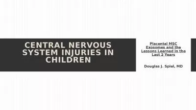 Central Nervous System Injuries in Children