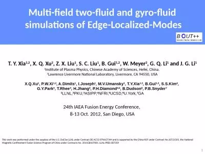 This work was performed under the auspices of the U.S. DoE by LLNL under